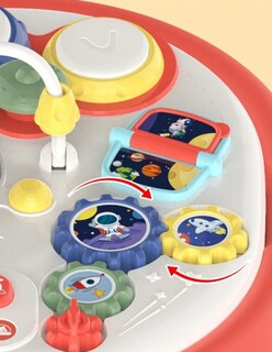 Foto 4 | Mesa Didáctica De Juegos Actividades Luz Música Bebé