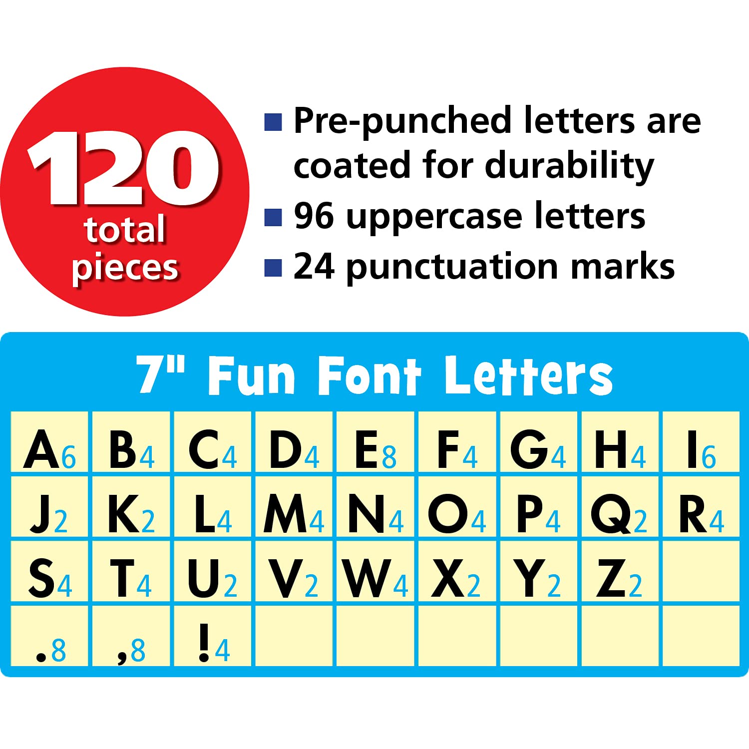Foto 4 | Fuente Cutouts Created Resources Multi Bright Stitch 7 Fun - Venta Internacional.