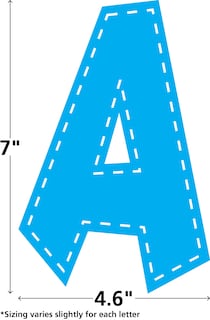 Foto 5 | Fuente Cutouts Created Resources Multi Bright Stitch 7 Fun - Venta Internacional.