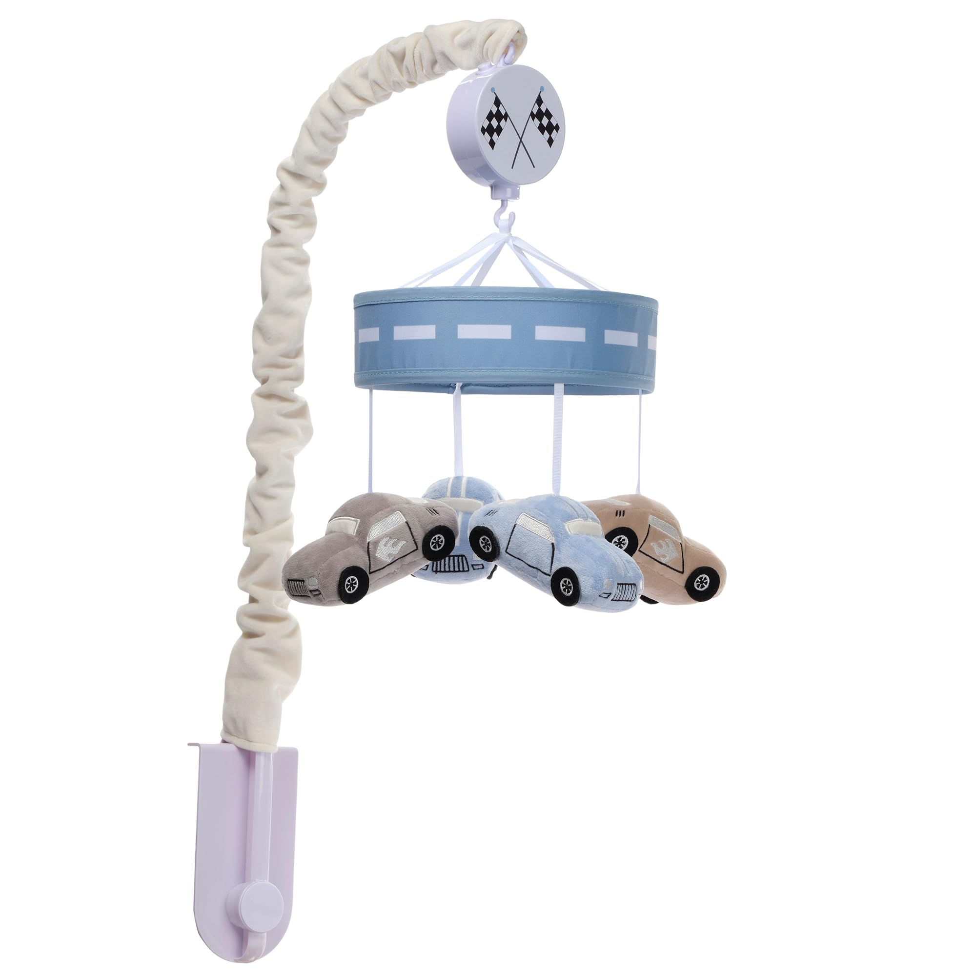 Foto 6 pulgar | Crib Mobile Lambs & Ivy Little Racer Con Chupete Musical - Venta Internacional.