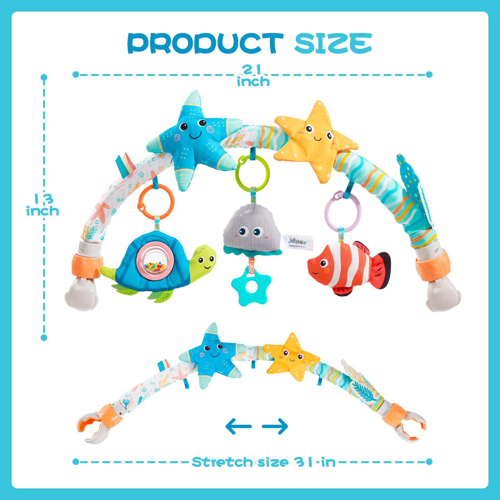 Foto 6 pulgar | Juguete Con Forma De Capazo Musical Jollybaby, Móvil, Para Cuna - Venta Internacional.