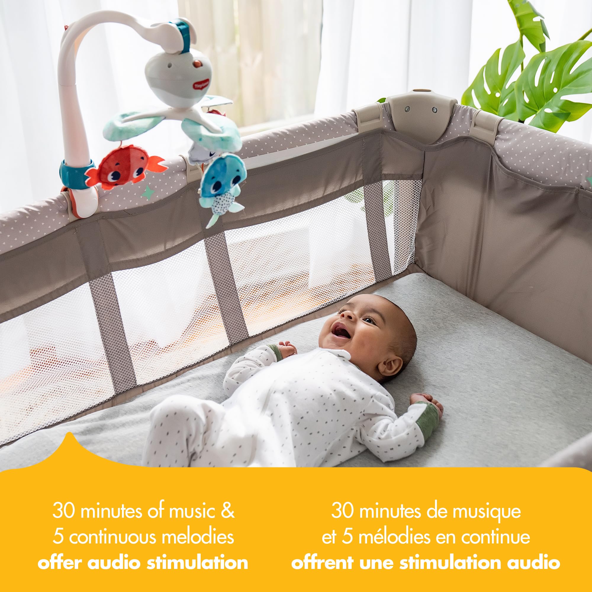 Foto 7 pulgar | Juguete Móvil Tiny Love 3 En 1 Take Along Treasure The Ocean - Venta Internacional.