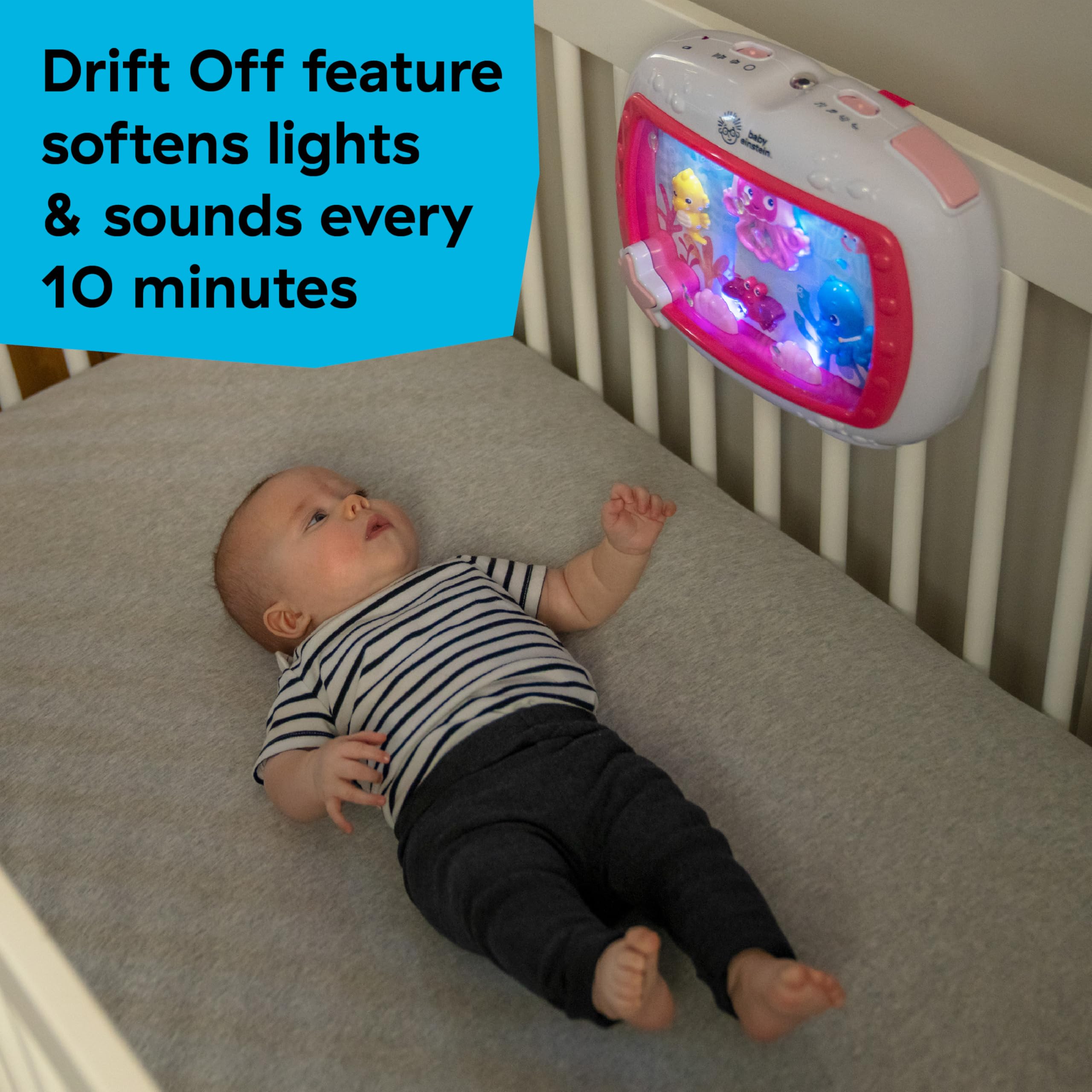 Foto 4 | Cuna Musical, Juguete Y Máquina De Sonido Baby Einstein Sea Dreams - Venta Internacional.