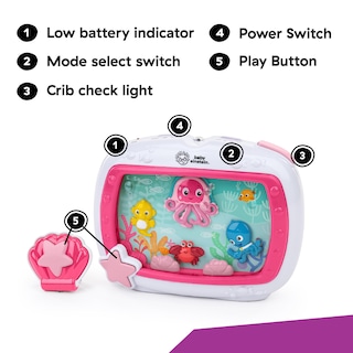 Foto 6 | Cuna Musical, Juguete Y Máquina De Sonido Baby Einstein Sea Dreams - Venta Internacional.