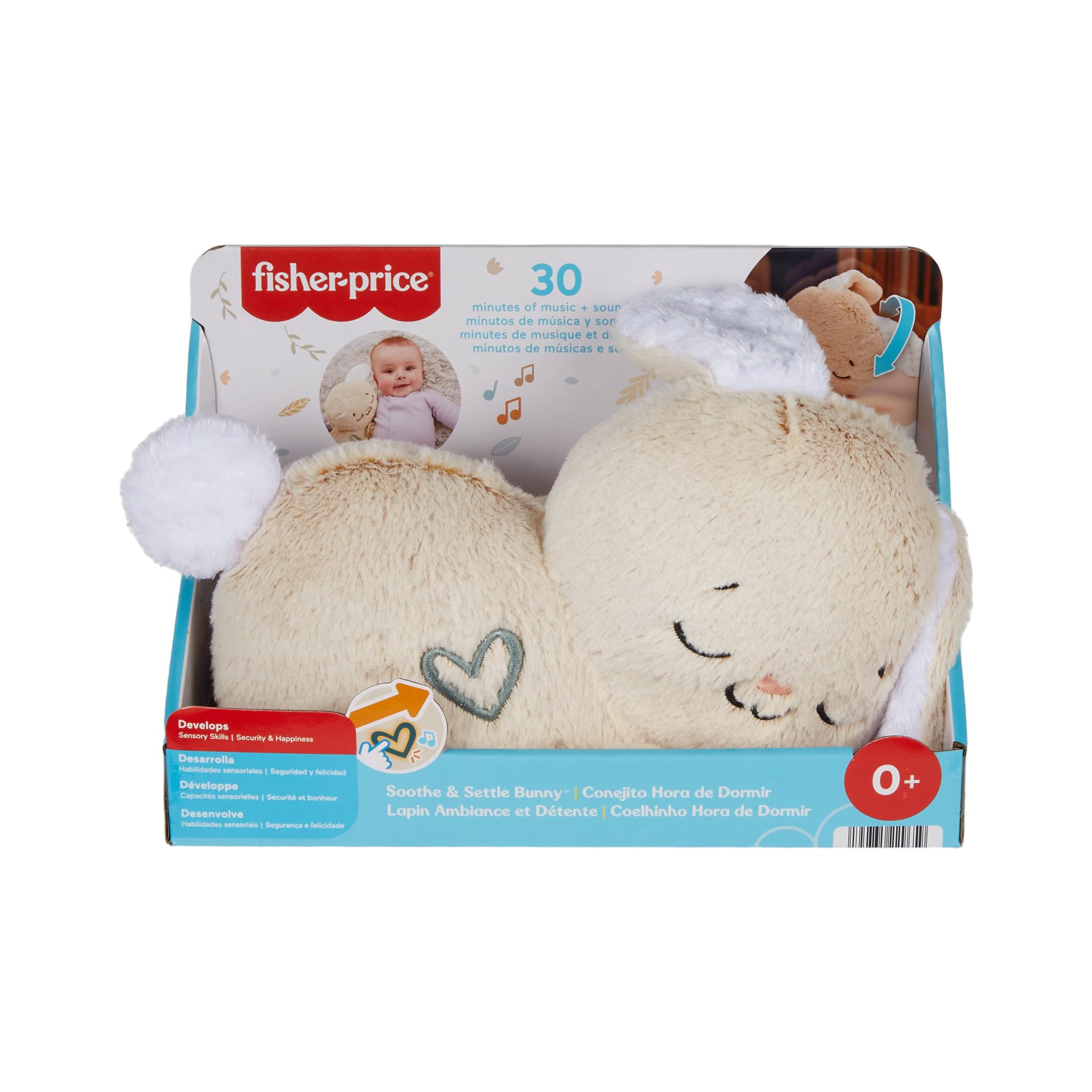 Foto 7 pulgar | Máquina De Sonido Bunny Fisher-price Soothe & Settle Para Bebé - Venta Internacional.