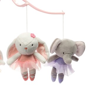 Foto 3 | Crib Mobile Bedtime Originals Tiny Dancer Pink Con Animales - Venta Internacional.