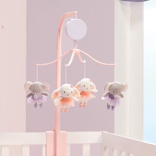 Foto 6 | Crib Mobile Bedtime Originals Tiny Dancer Pink Con Animales - Venta Internacional.