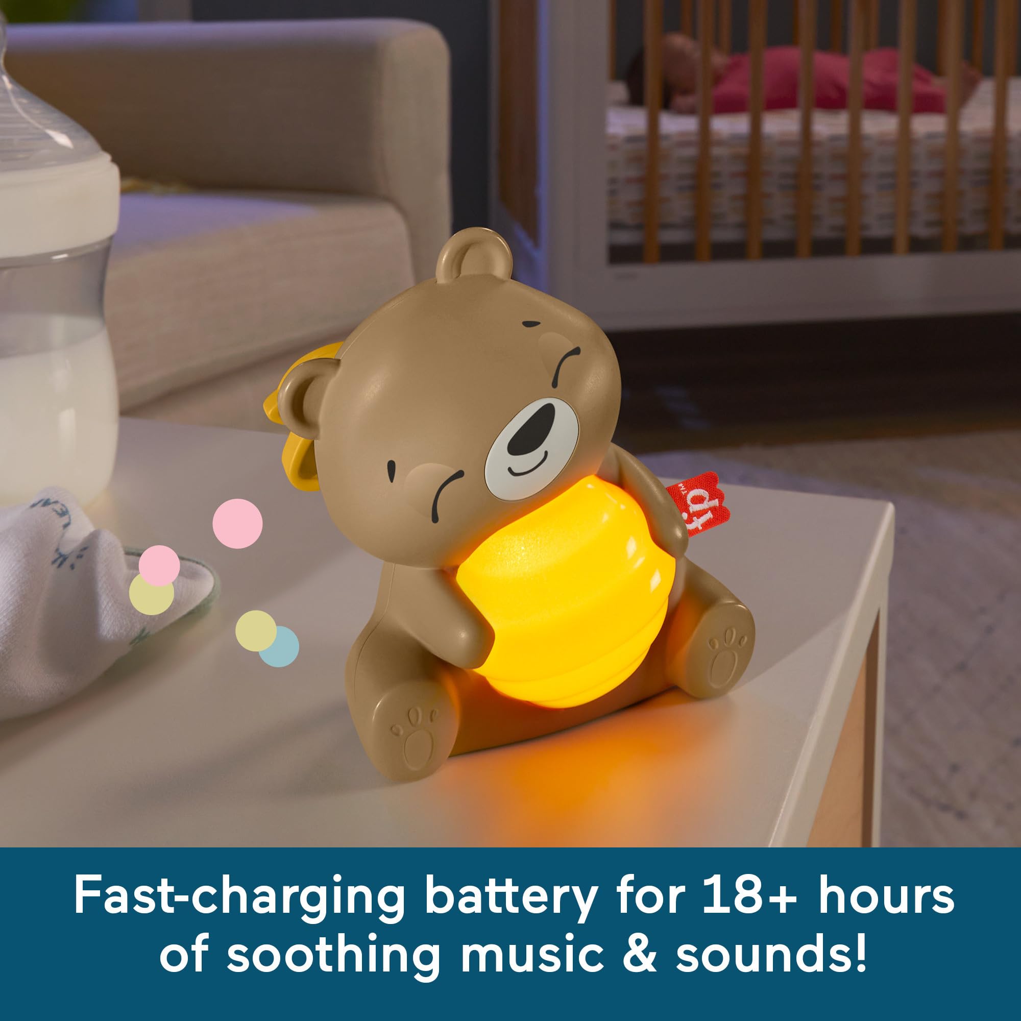 Foto 4 pulgar | Sound Machine Fisher-price Beary Soothing Portable Baby - Venta Internacional.