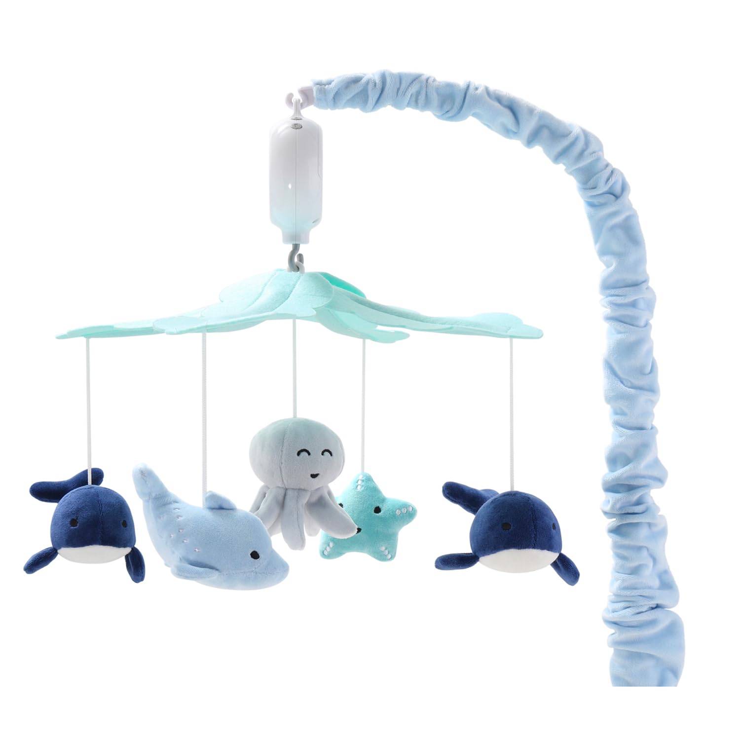 Crib Mobile The Peanutshell Nautical Explorer Con 12 Canciones De Cuna - Venta Internacional.