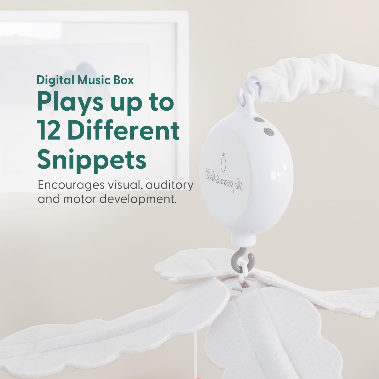 Foto 4 pulgar | Crib Mobile The Peanutshell Nautical Explorer Con 12 Canciones De Cuna - Venta Internacional.