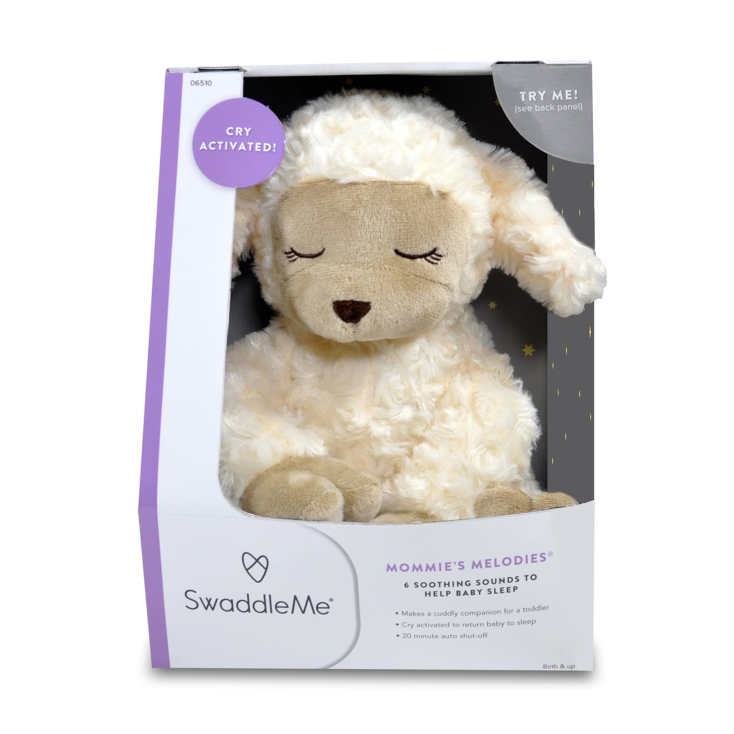 Foto 5 pulgar | Melodías De Baby Soother Swaddleme Mommies Activadas Por El Llanto - Venta Internacional.