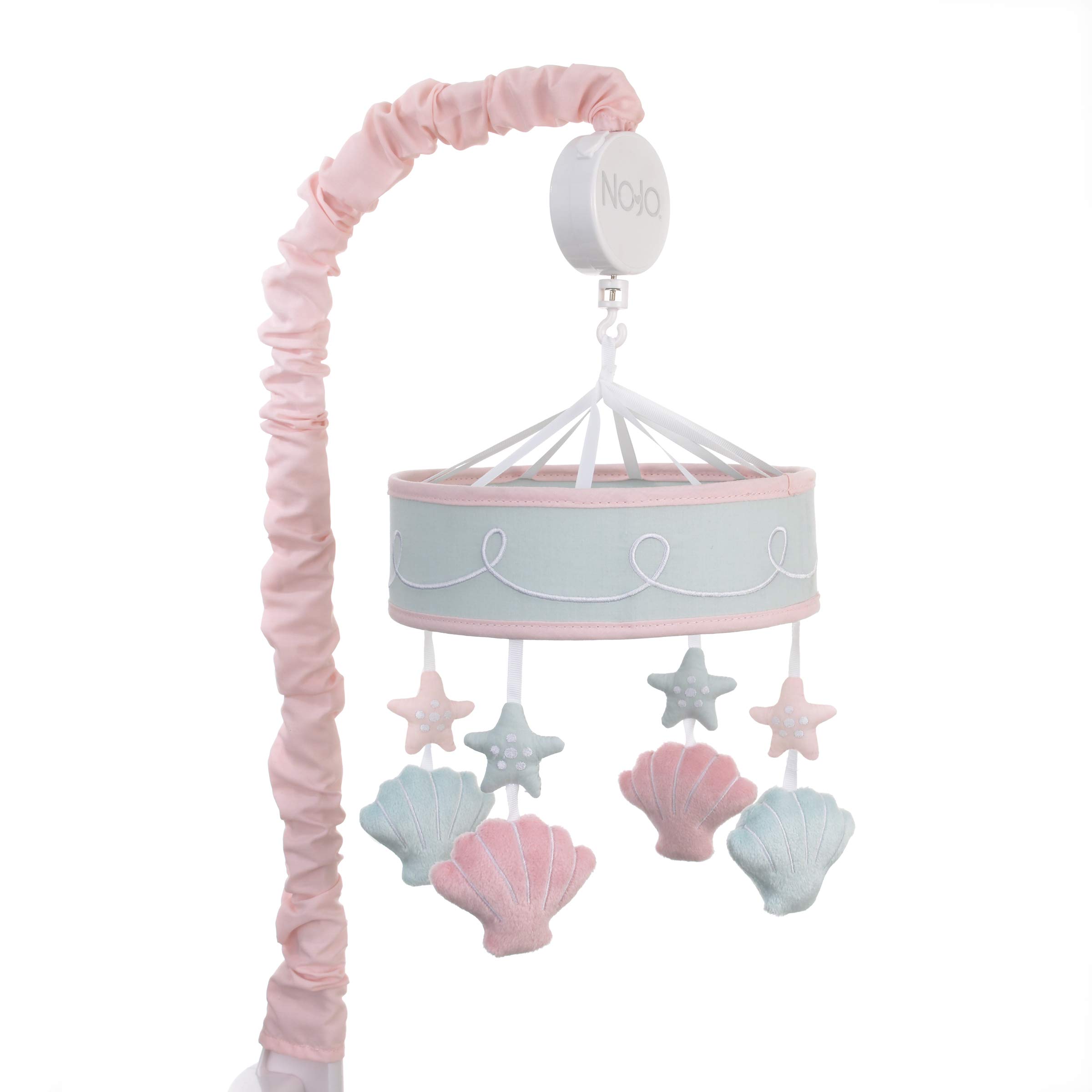 Móvil Musical Nojo Sugar Reef Mermaid Whimsy Aqua/pink - Venta Internacional.