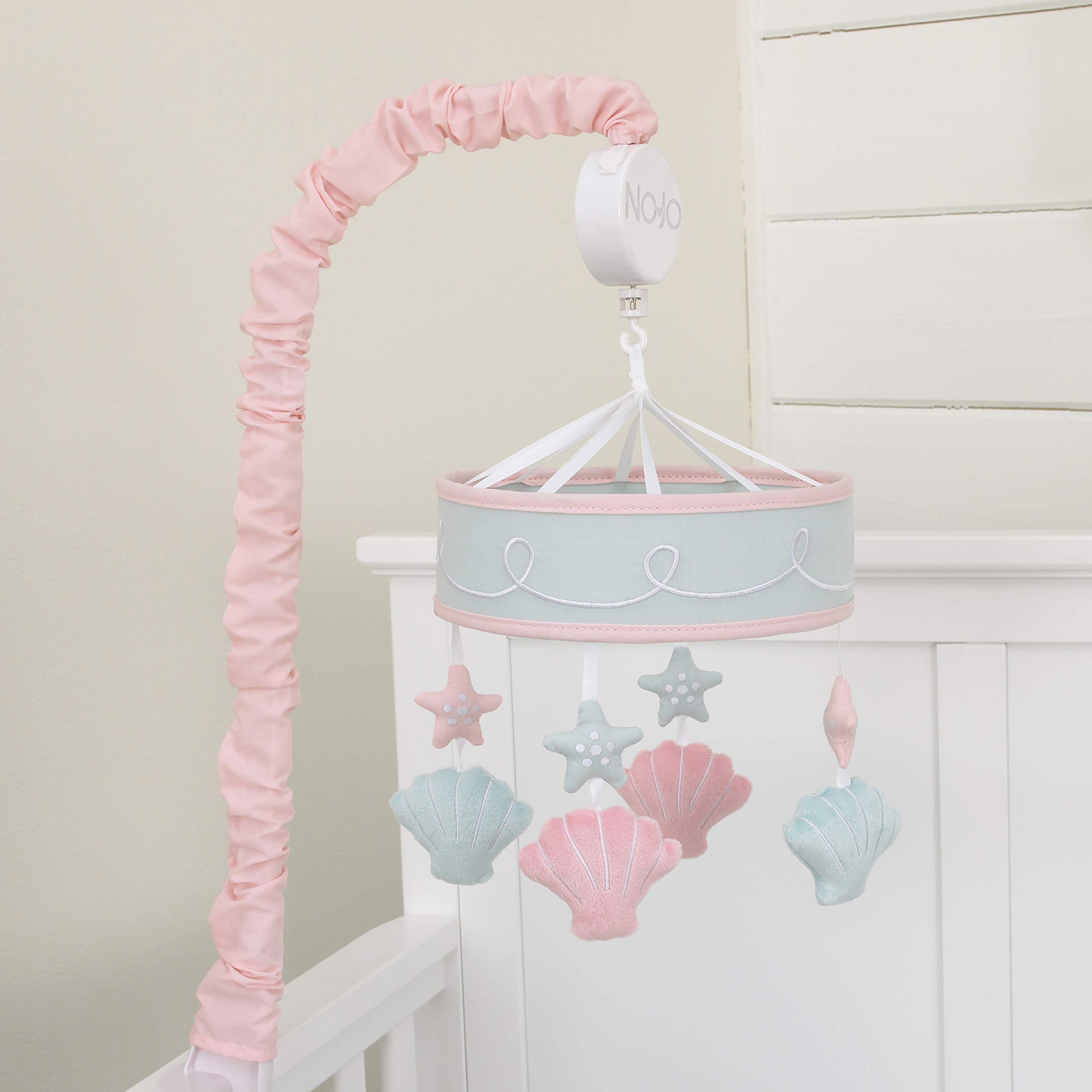 Foto 2 | Móvil Musical Nojo Sugar Reef Mermaid Whimsy Aqua/pink - Venta Internacional.