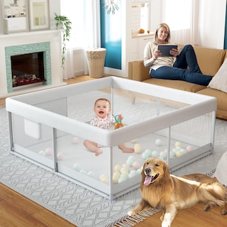 Foto 1 | Parque Infantil Fodoss Baby De 120 X 120 Cm Con Centro De Actividades Para Interiores Y Exteriores - Venta Internaciona