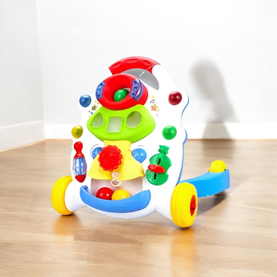 Foto 6 pulgar | Gimnasio Infantil Didáctico 2 En 1 Con Luces Y Sonido Multi-función