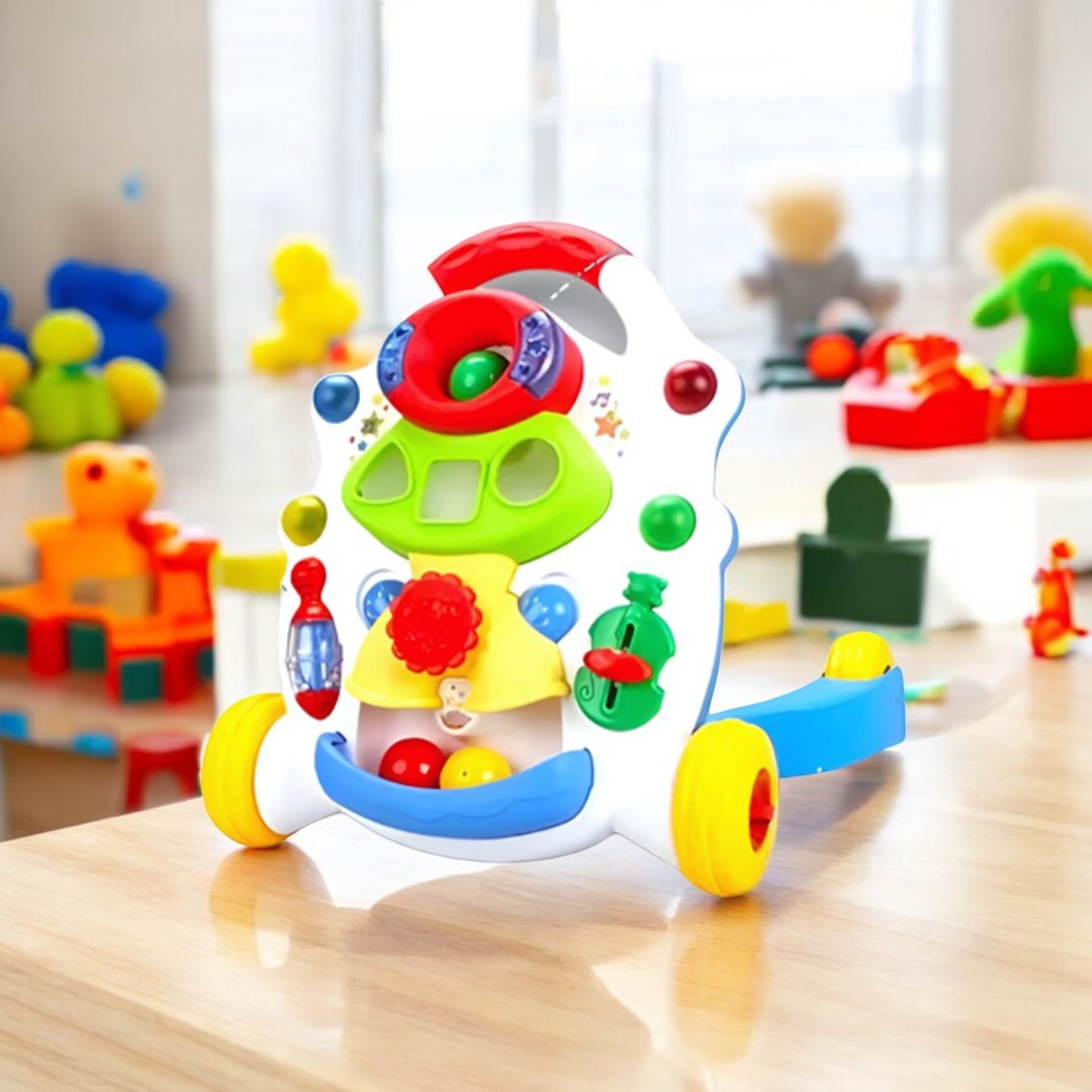 Foto 7 pulgar | Gimnasio Infantil Didáctico 2 En 1 Con Luces Y Sonido Multi-función