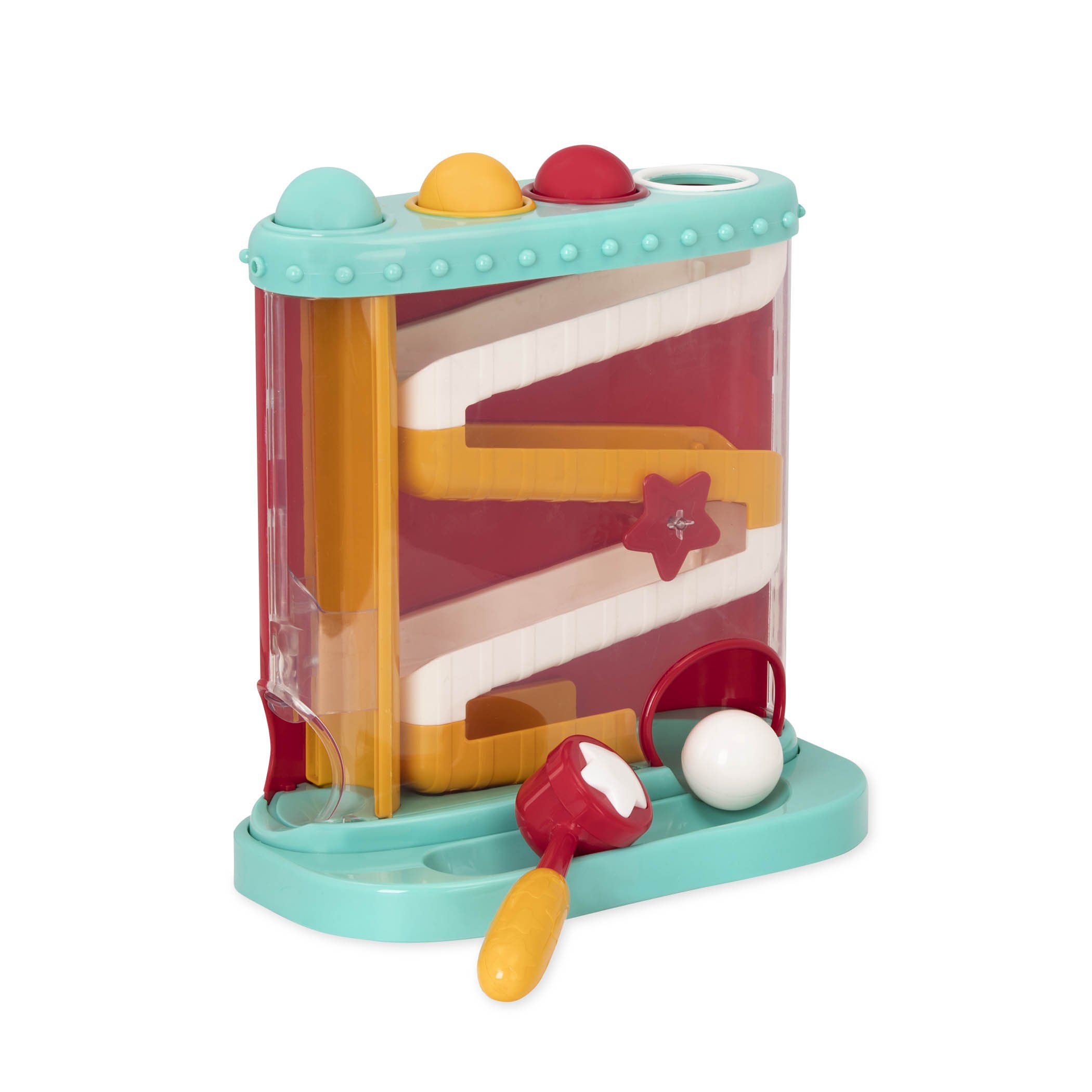 Puzzle Toy Battat Pound-a-ball Maze Hamze Con Forma De Martillo Y Bola - Venta Internacional.