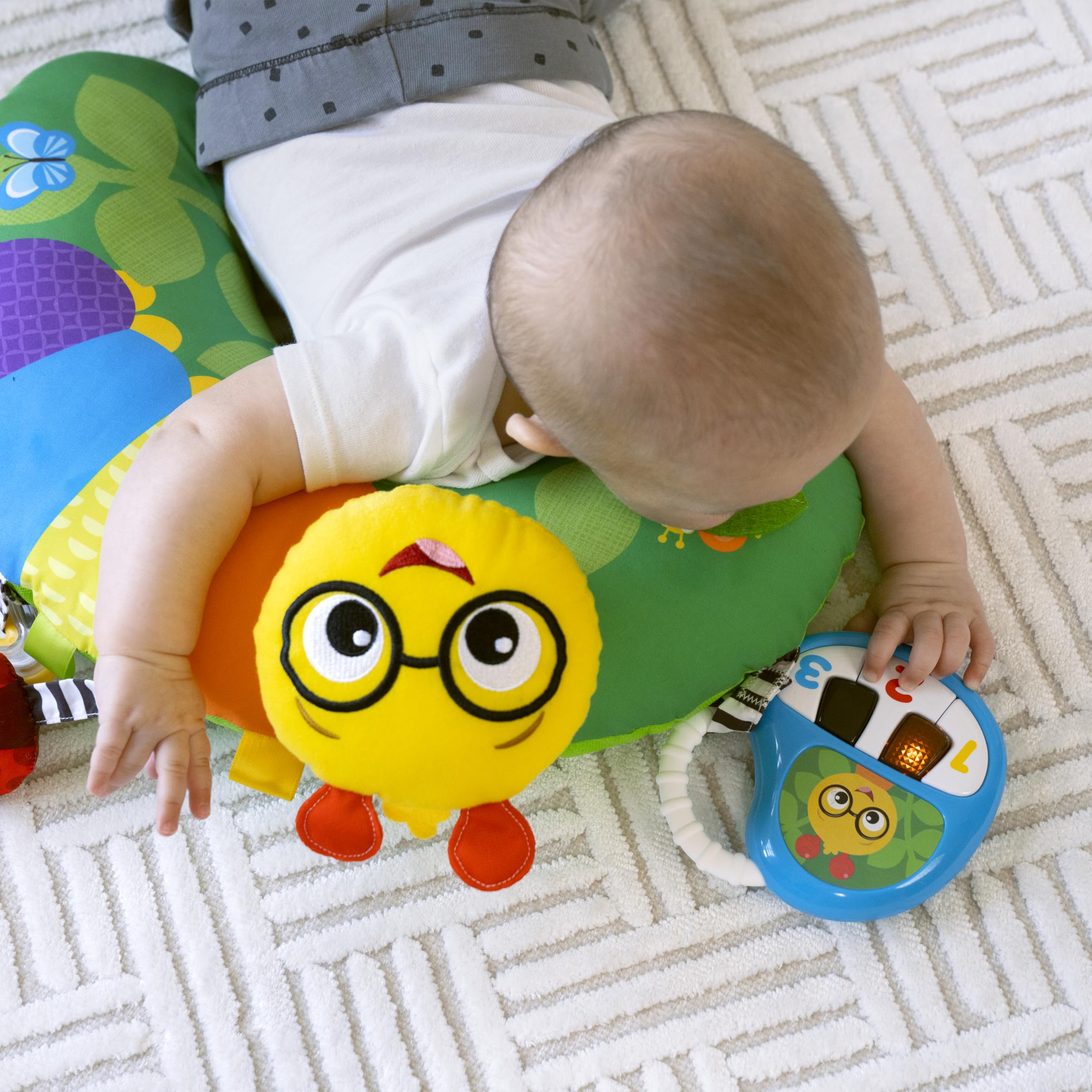 Foto 6 | Almohada Tummy Time Baby Einstein Cal-a-pillow Cal The Caterpillar - Venta Internacional.