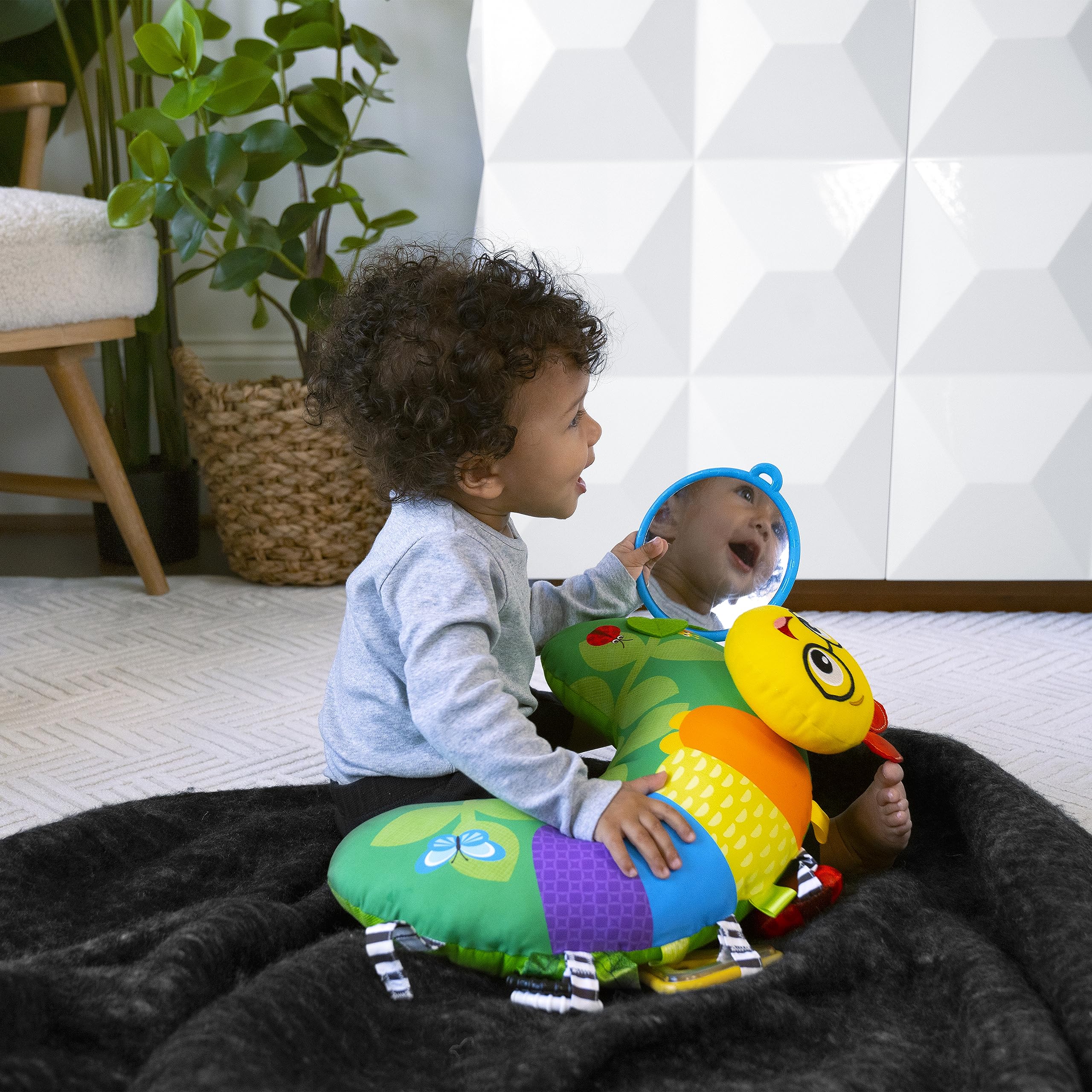 Foto 8 pulgar | Almohada Tummy Time Baby Einstein Cal-a-pillow Cal The Caterpillar - Venta Internacional.