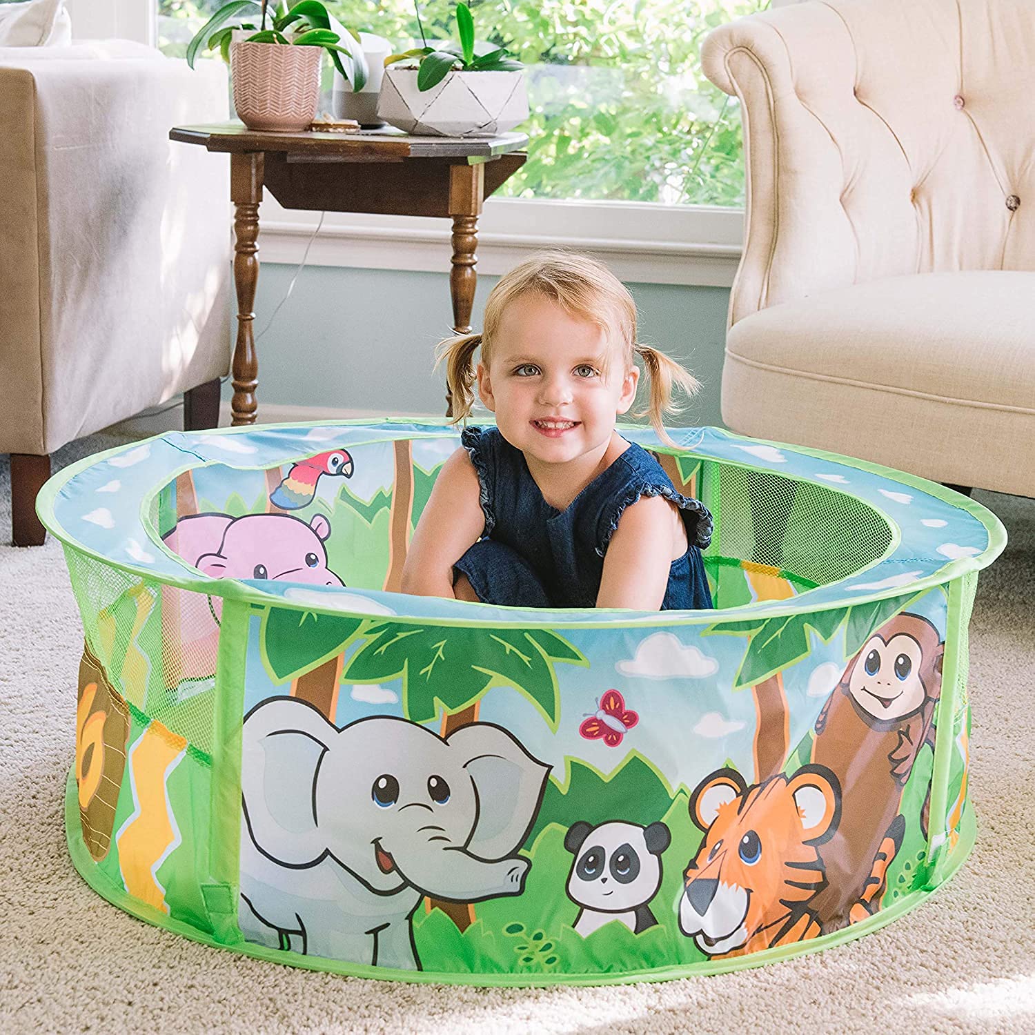 Foto 4 pulgar | Ball Pit Sunny Days Entertainment Zoo Adventure Con Pelotas - Venta Internacional.