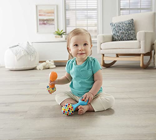 Foto 5 pulgar | Venta Internacional - Set De 2 Maracas Fisher-price De Rattle 'n Rock Para Recién Nacidos