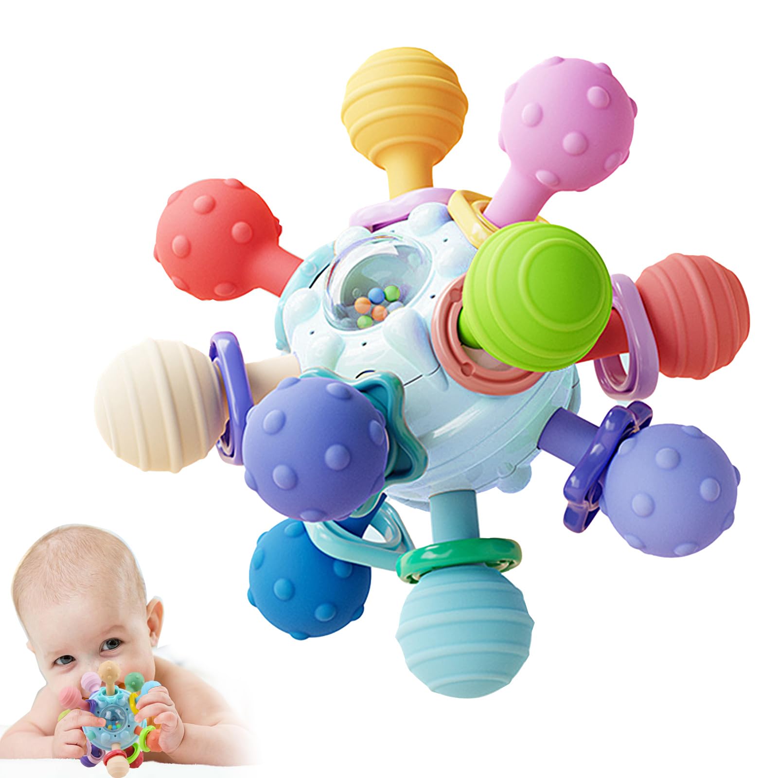 Venta Internacional - Juguete Montessori Sensorial Para Aliviar La Dentición Hahaone Baby