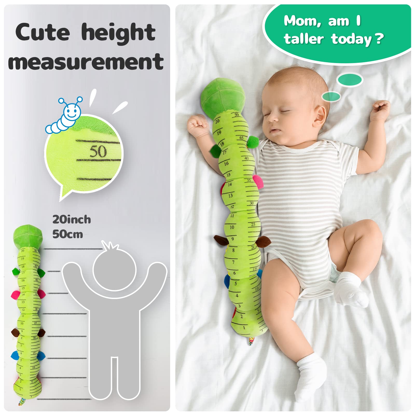 Foto 6 pulgar | Venta Internacional - Juguete De Peluche Musical Para Bebés Sumobaby Caterpilla