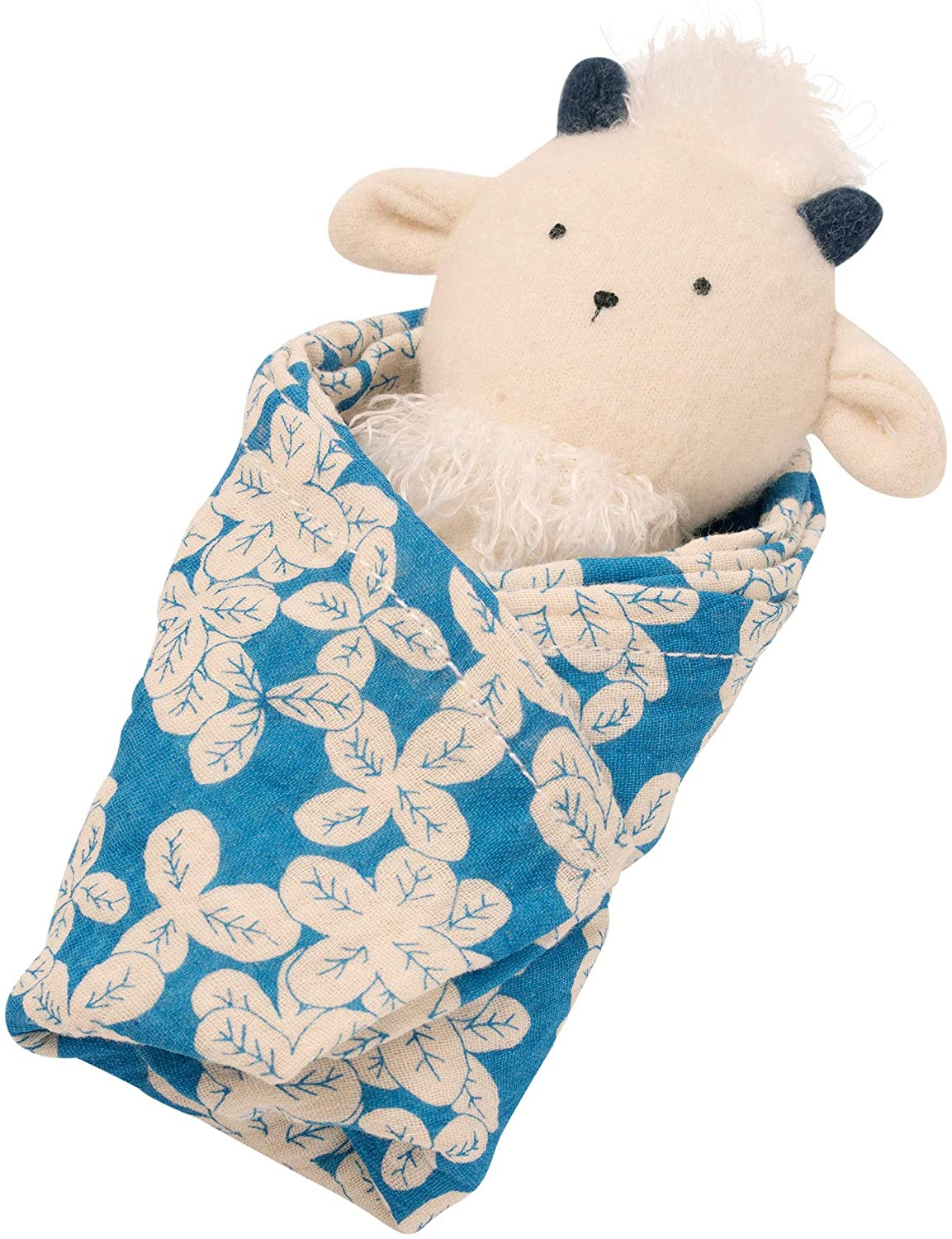 Foto 3 pulgar | Sonajero Manhattan para Bebés Burp Cloth con Forma De Cabra de Peluche - Venta Internacional