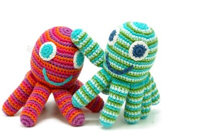 Foto 6 | Pebble Sonajero de Pulpo para Bebés Hecho a Mano - Venta Internacional