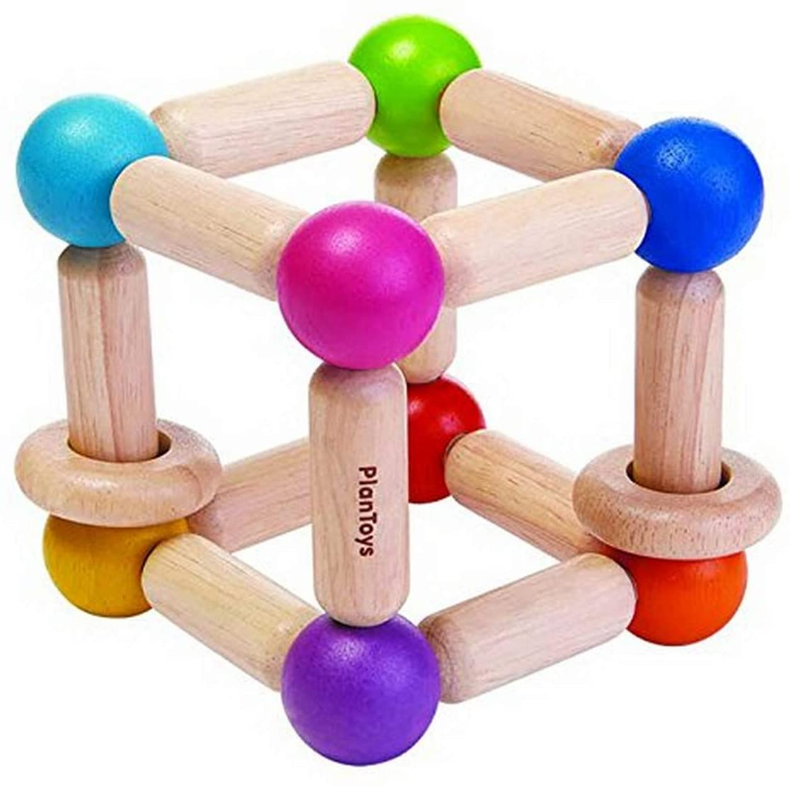 Foto 2 pulgar | Juguete Plantoys de Madera con forma de Cuadrado Para Bebés - Venta Internacional