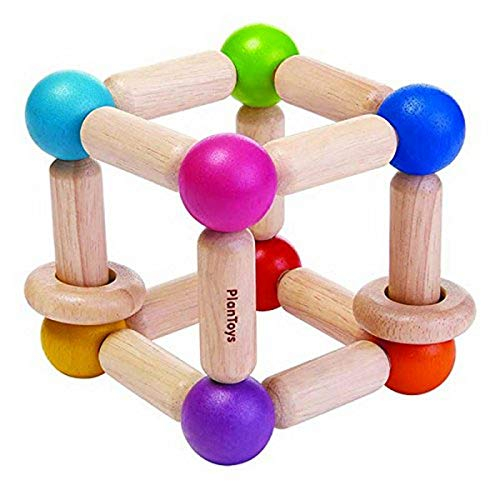 Foto 4 pulgar | Juguete Plantoys de Madera con forma de Cuadrado Para Bebés - Venta Internacional