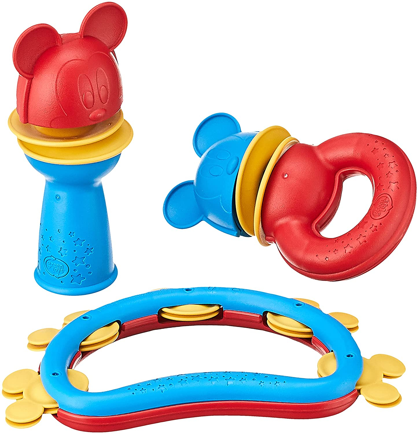 Foto 2 pulgar | Set Shake & Rattle Green Toys Disney Baby Mickey Mouse - Venta Internacional