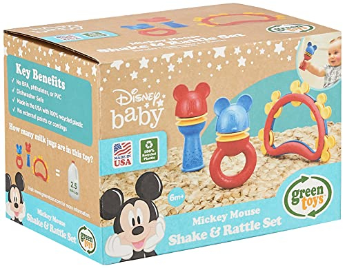 Foto 6 pulgar | Set Shake & Rattle Green Toys Disney Baby Mickey Mouse - Venta Internacional