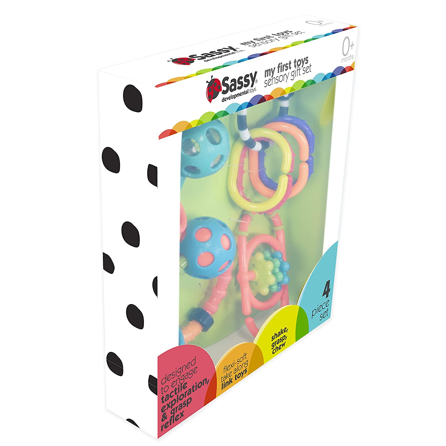 Foto 4 pulgar | Set de Regalo Sensory Toys Sassy My First Toys - Venta Internacional