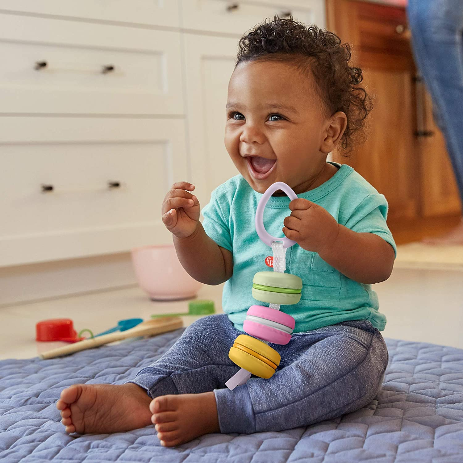 Foto 4 pulgar | Juguete De Actividad Fisher-price My First Macaron Finge Food - Venta Internacional.