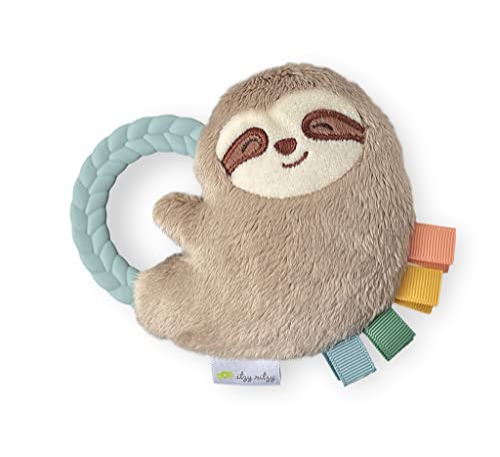 Foto 2 pulgar | Sonajero Ritzy Ritzy Ritzy De Rattle Pal Con Peluche Teether Sloth - Venta Internacional.