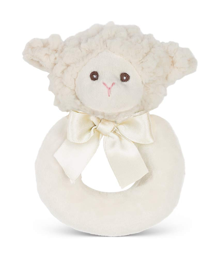 Peluche Bearington Baby Lamby De Peluche, Color Crema, 5.5 Pulgadas - Venta Internacional.