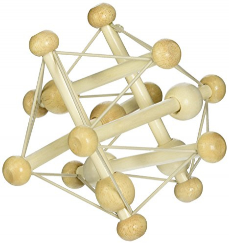 Foto 7 | Sonajero Natural y Mordedera Manhattan Toy Skwish - Venta Internacional