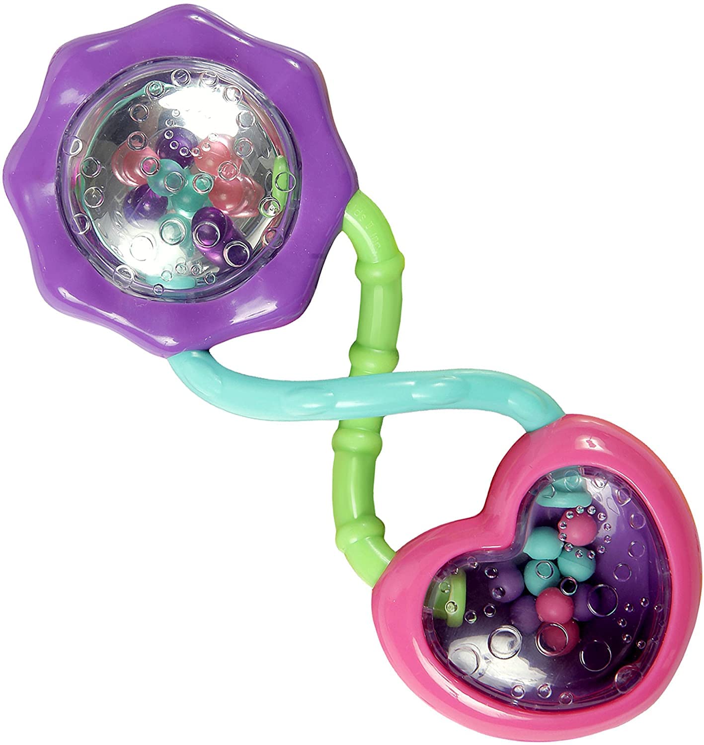 Foto 2 pulgar | Juguete Para Mancuernas Rattle And Shake Bright Starts Pretty En Color Rosa - Venta Internacional.