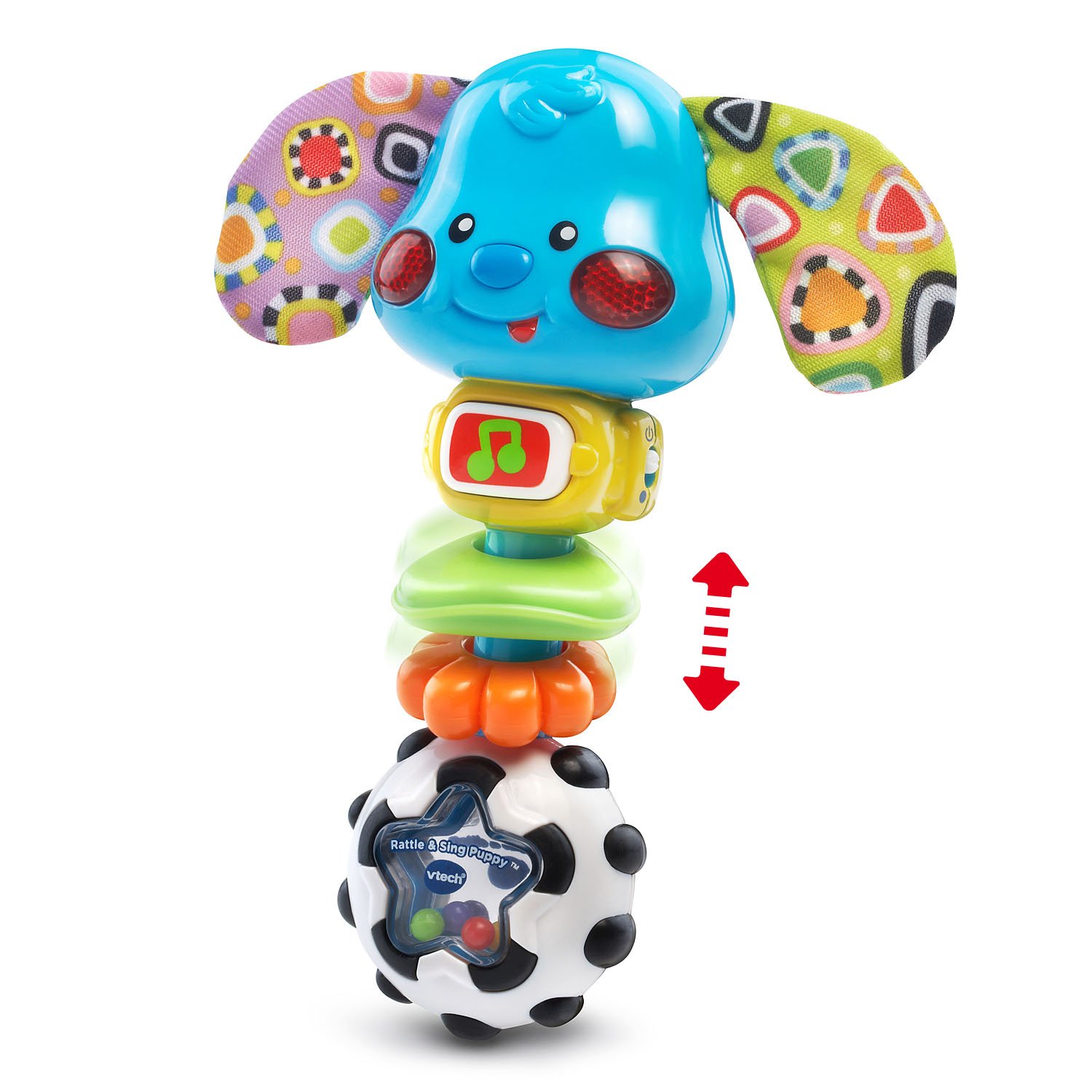 Foto 5 pulgar | Embalaje Libre De Frustraciones Para Bebés Rattle And Sing Puppy Vtech - Venta Internacional.