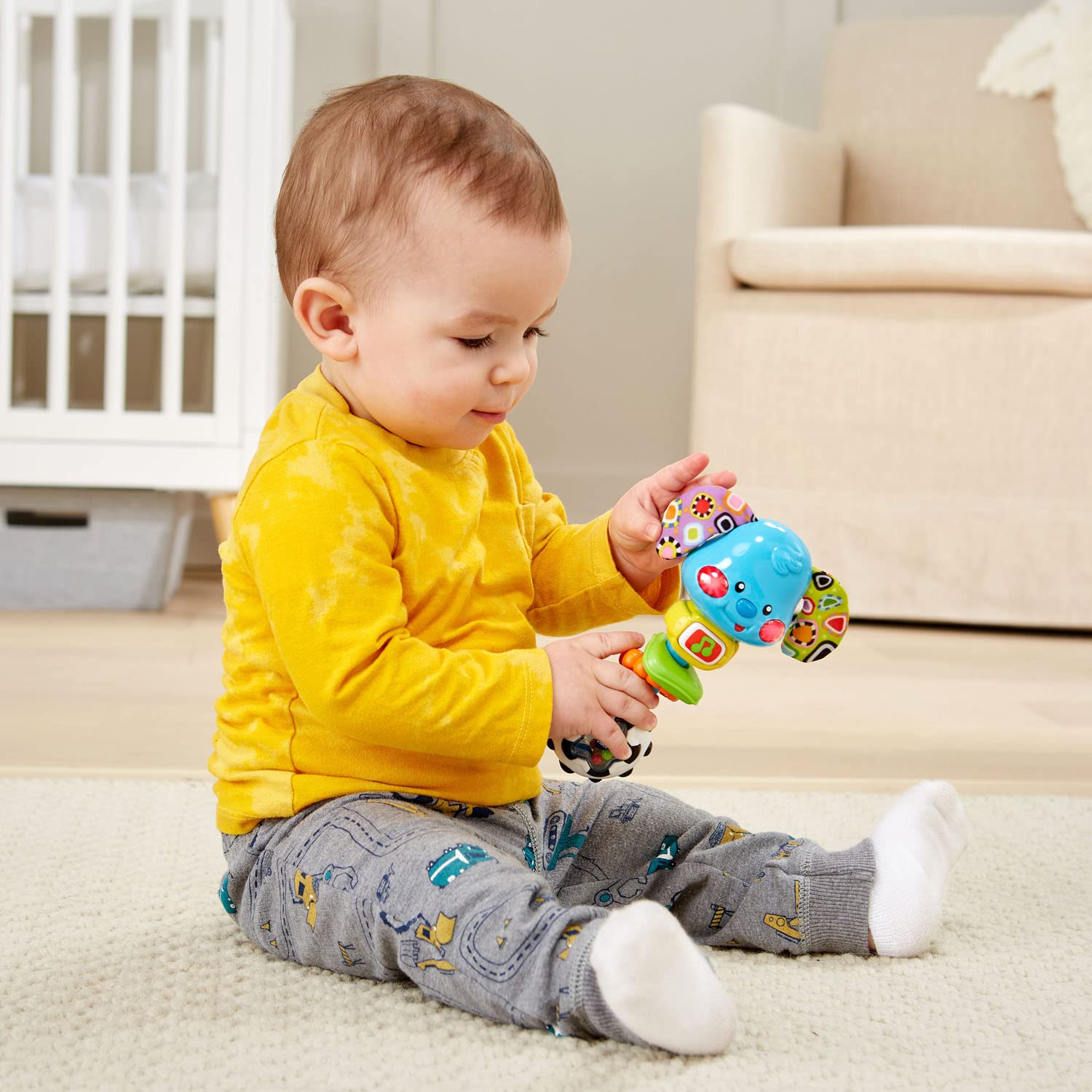 Foto 6 pulgar | Embalaje Libre De Frustraciones Para Bebés Rattle And Sing Puppy Vtech - Venta Internacional.