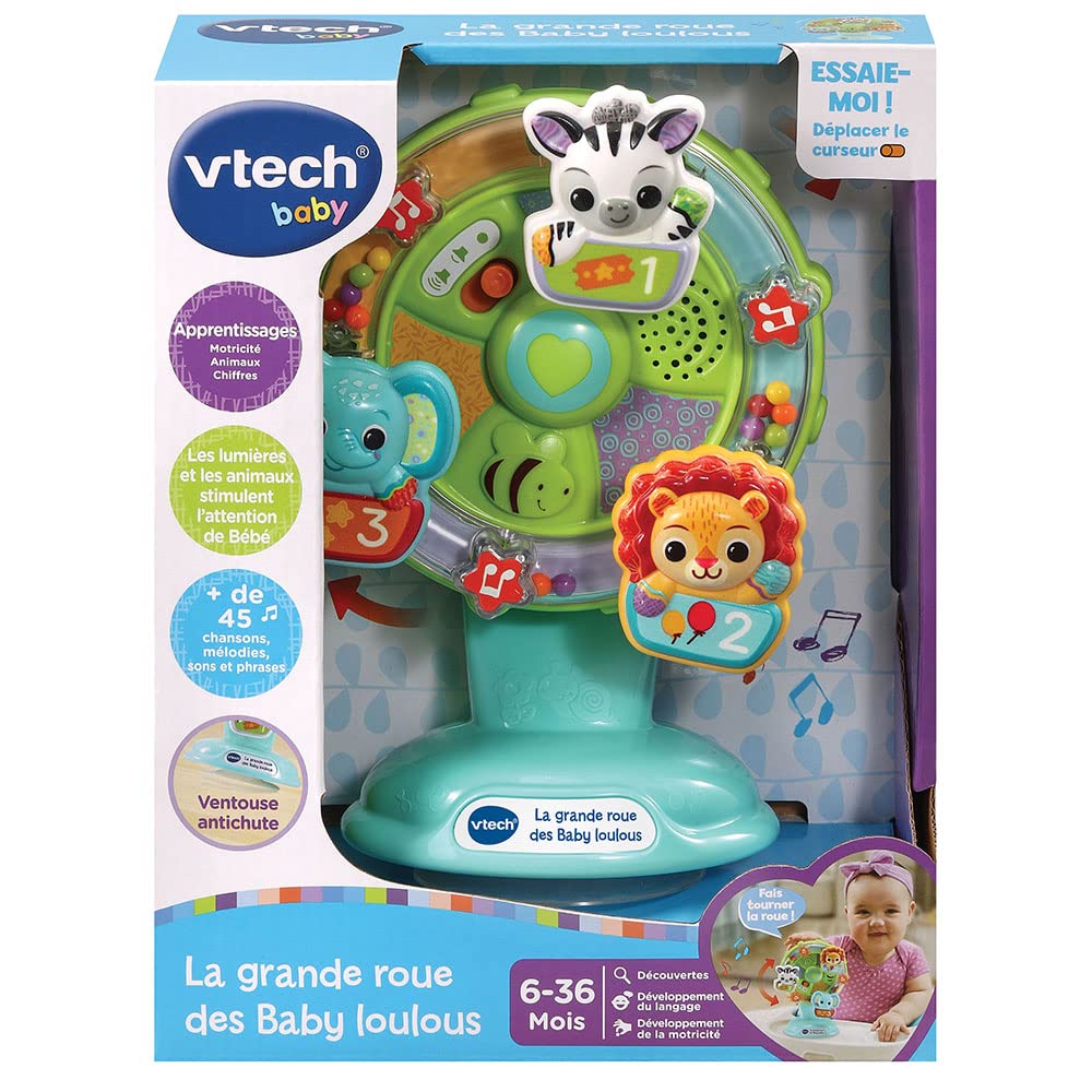 Foto 4 pulgar | Juguete Musical Para Despertar Vtech La Ferris Wheel Baby Loulous - Venta Internacional.