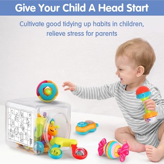 Foto 7 | Set De Juguetes Baby Rattles Iplay Ilearn Infant Grab N Shake - Venta Internacional.