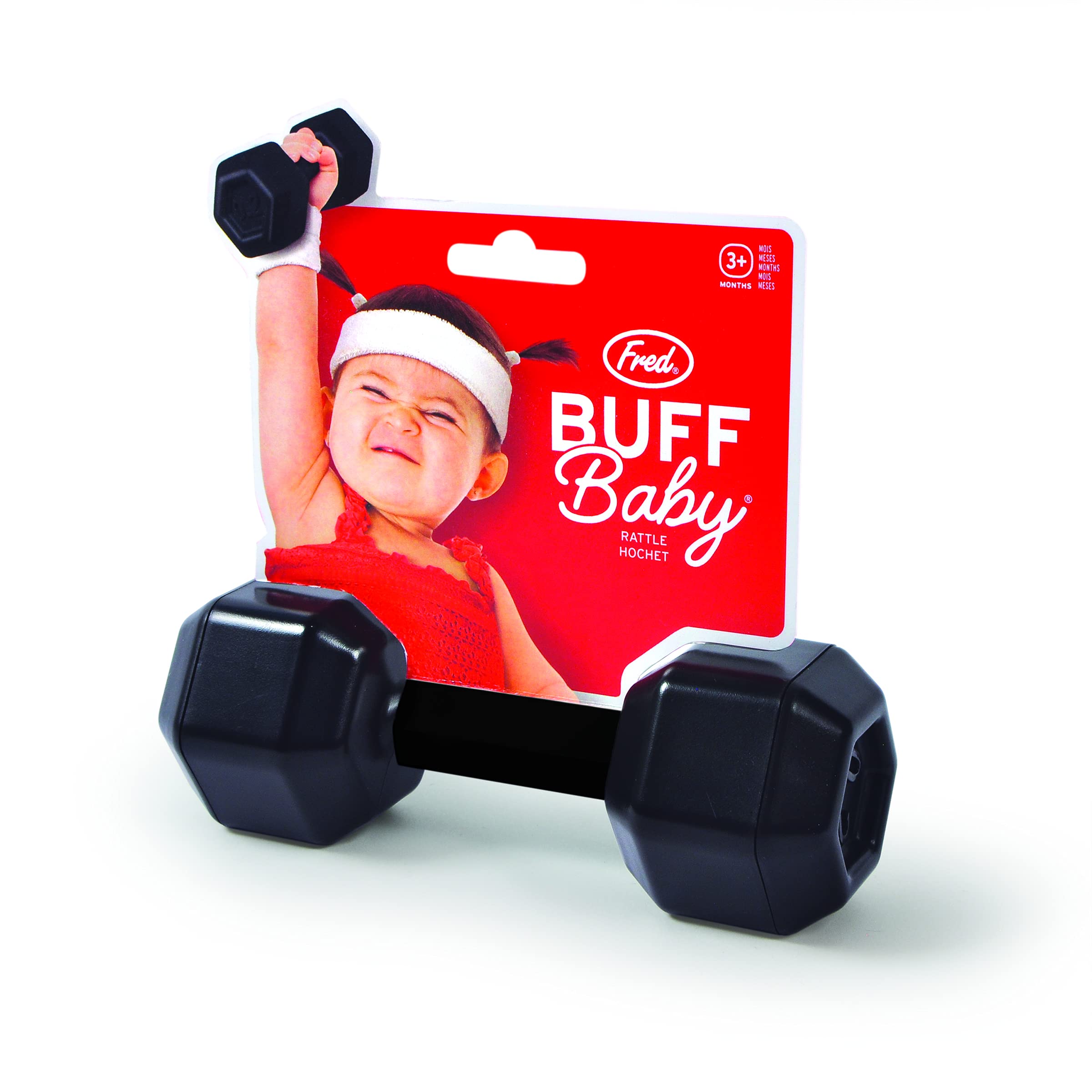 Foto 5 pulgar | Sonajero con Mancuernas Genuine Fred Buff Baby Atractivo Y Ligero - Venta Internacional