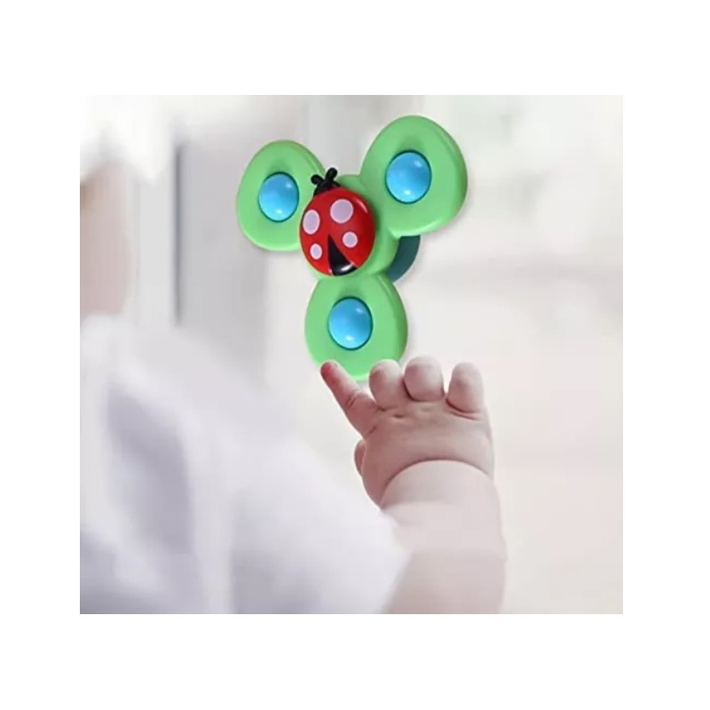 Foto 3 pulgar | Juego De 3 Ruletas Para Bebés Con Sonajero Y Ventosa - Venta Internacional.