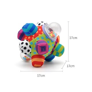 Foto 4 | Juguete Con Forma De Bola De Cascabel Bebepelota Para Estimular El Desarrollo Del Bebé - Venta Internacional.