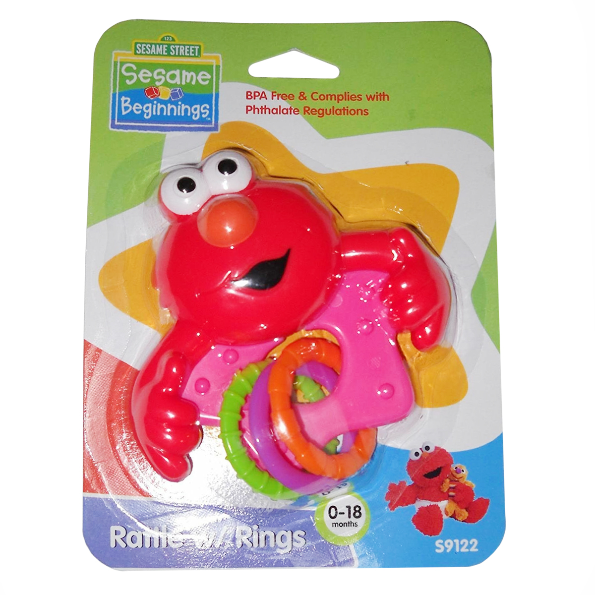 Foto 2 pulgar | Sonaja Con Aros Plaza Sésamo Elmo