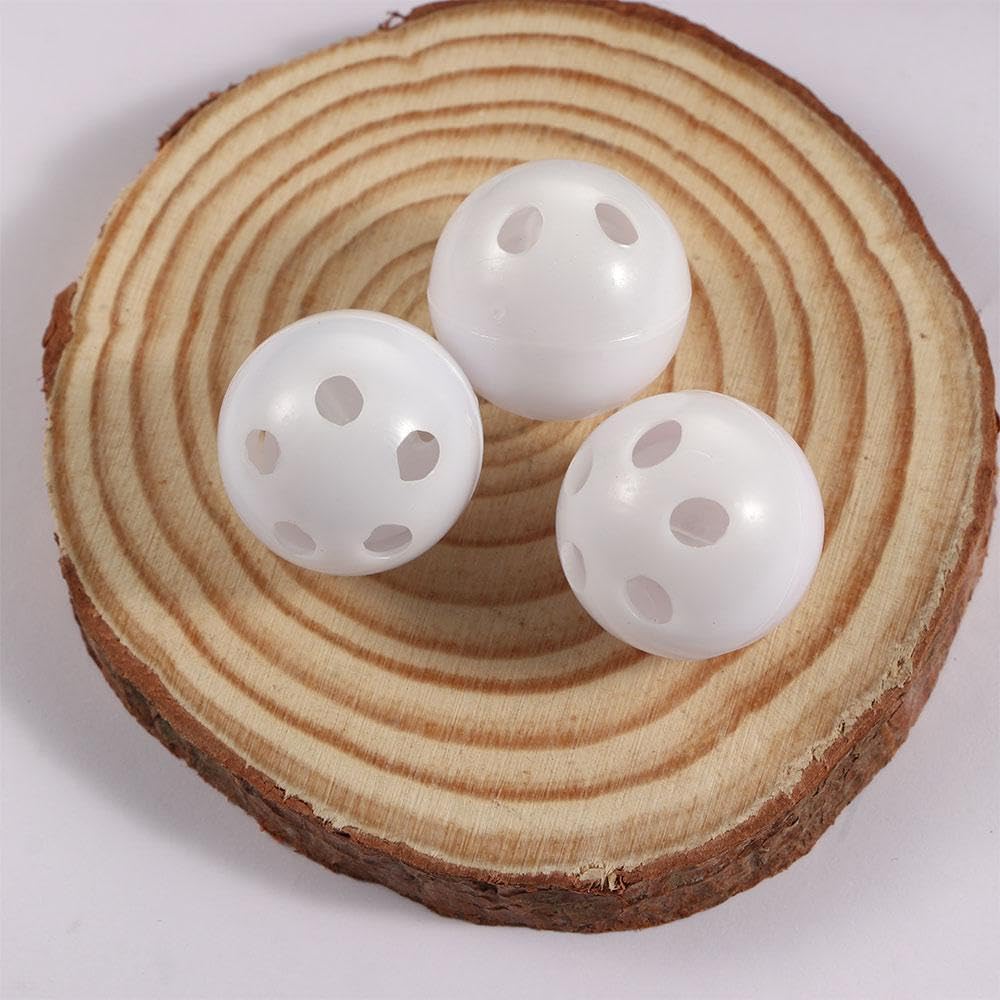 Foto 4 | Cascabeles 24 mm Plástico 10 Unidades para Muñecas - Venta Internacional