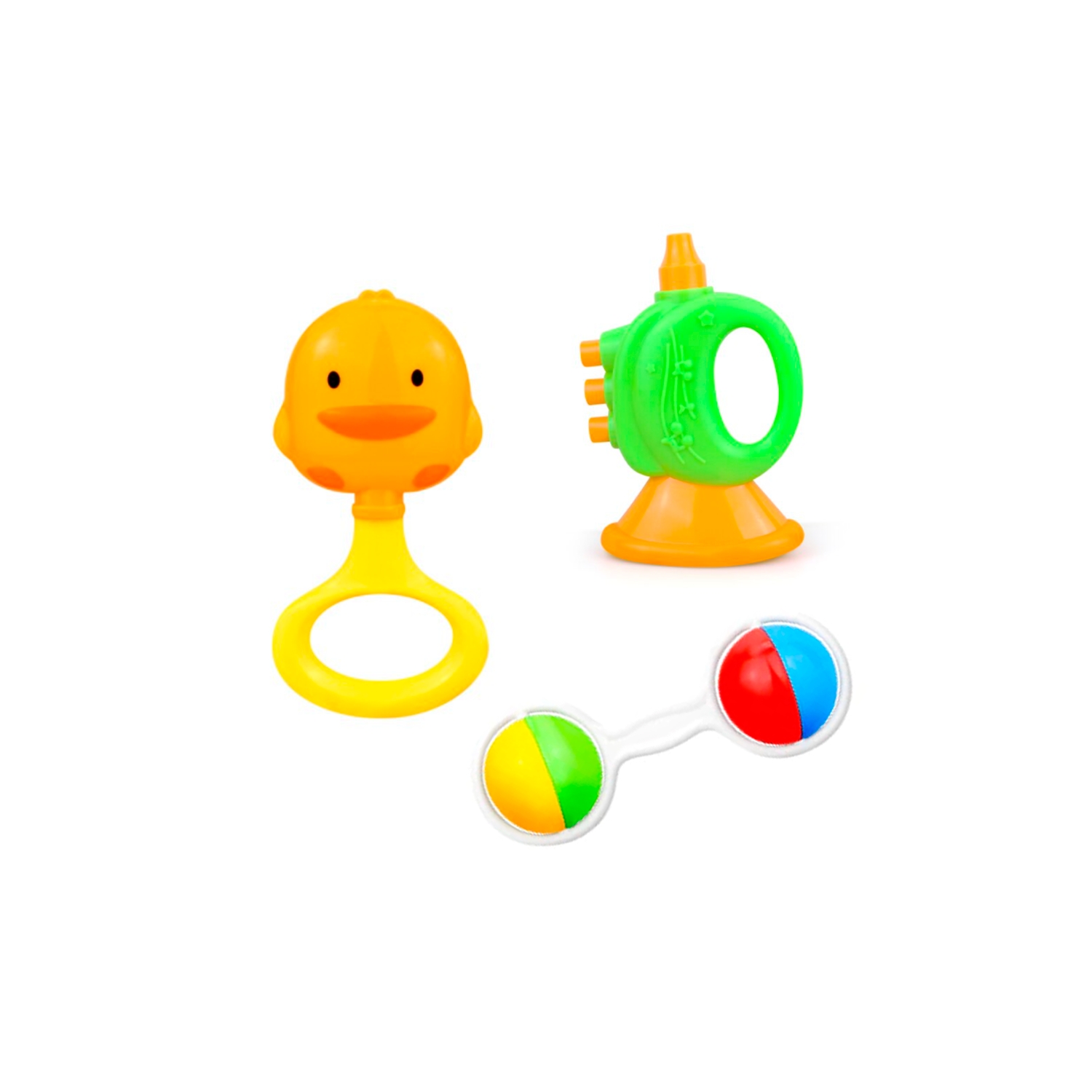 Juego De 3 Sonajeros Para Bebés  - Venta Internacional