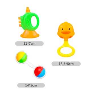 Foto 2 | Juego De 3 Sonajeros Para Bebés - Venta Internacional